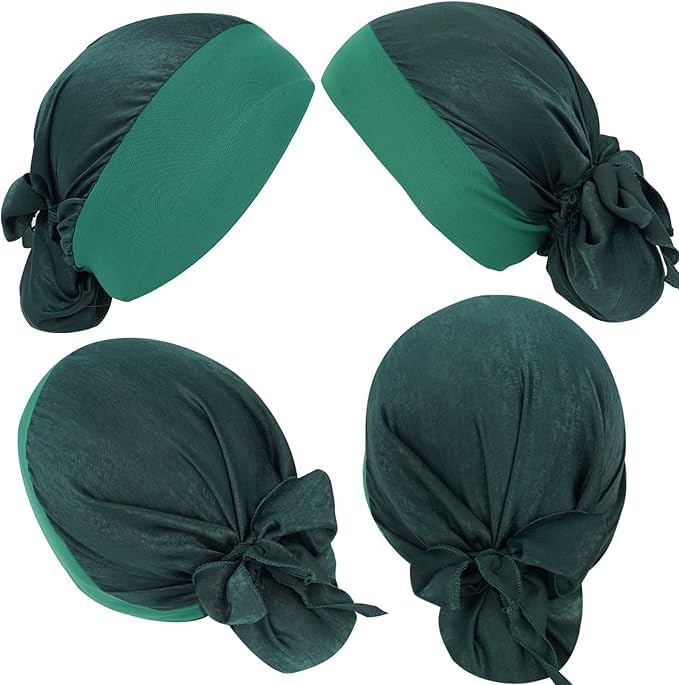 FADACHY Chemo Headwear for Women,Chemo Caps Lightweight for Summer with Head Scarf,Silky Soft Hair Turbans Fashion - Image 3